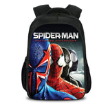 Black Hot Movie SpiderMan Casual Backpack Oxford School Bags
