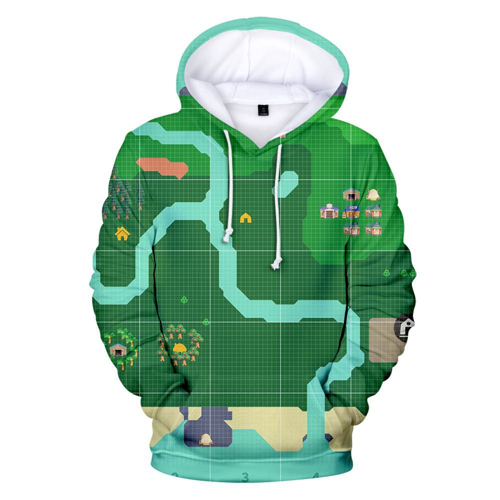 Fortnite map hoodie youth top