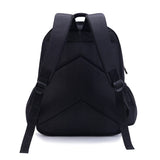 Black DJ Marshmello Casual Backpack Oxford School Bags