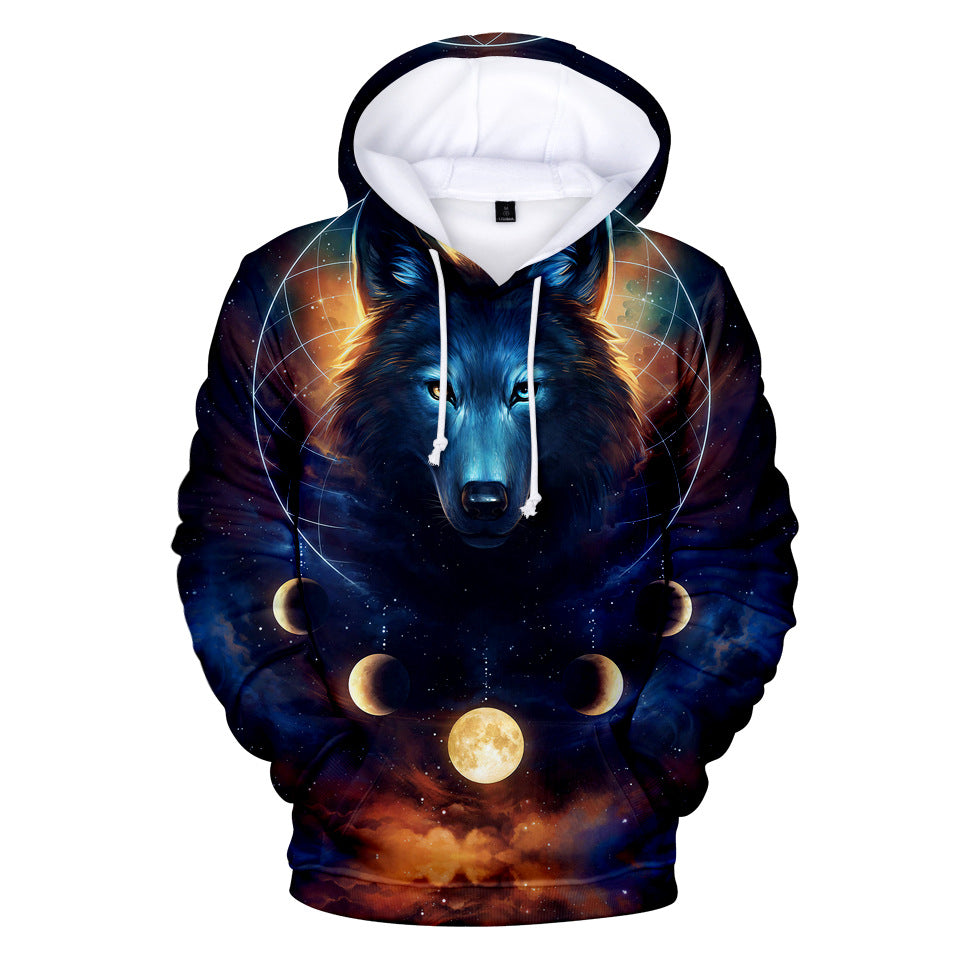 Men 3d milk deals print hooded sweatshirt