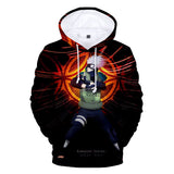 Fortnite Naruto Kakashi Hatake Hoodies 3D Printed Casual Jumper for Kids Teen Adult