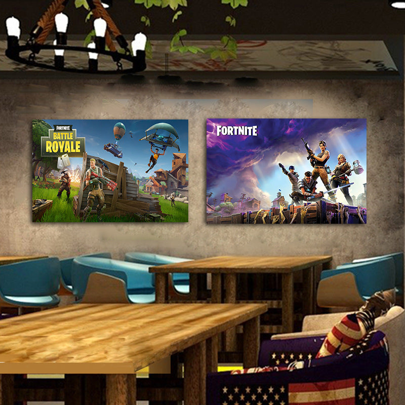 FORTNITE BATTLE ROYALE 60in X 36in Character Fabric Poster -  Surfavenuemall World Foods Market