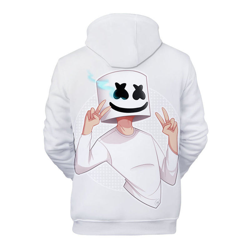 Marshmello hoodie white new arrivals