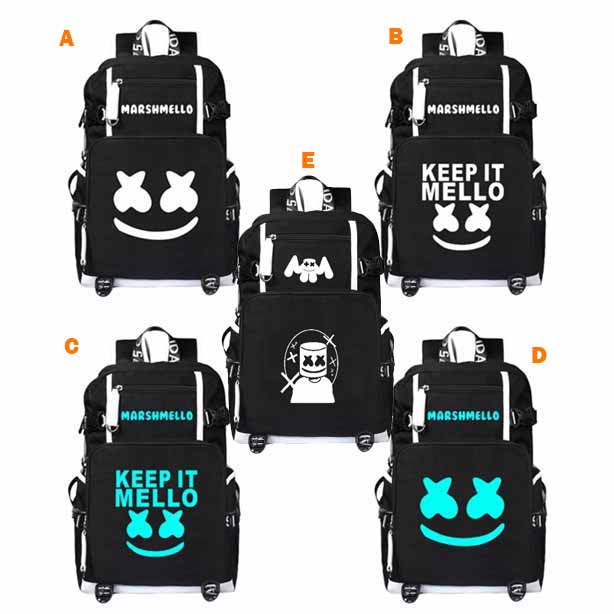 Marshmello backpacks for school on sale