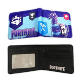 Game Fortnite Color Pattern Wallet Purse with Credit Card Holder