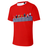 Hot Game Roblox Casual Sports 3D Graphic T-shirts Cool Summer Tees for Kids Alduts