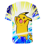 Hot Game Pokemon Go Pikachu Casual Sports T-Shirts for Adult Kids