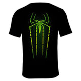 Hot Movie Spiderman Casual Sports T-Shirts for Adult Kids
