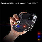 Rechargeable X8 Wireless Silent LED Optical Ergonomic Gaming Mouse