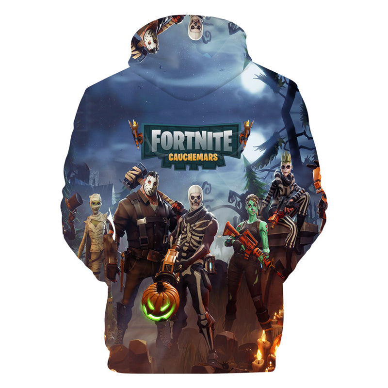 Fortnite Skull Trooper Skin Hoodie - Fortnite Clothes