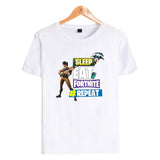 Hot Game Sleep Eat Fortnite Repeat Short Sleeve T Shirts