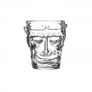 Monkey King Wukong Fsted Glass Mugs Transparent Cocktail Glasses Cups ﻿