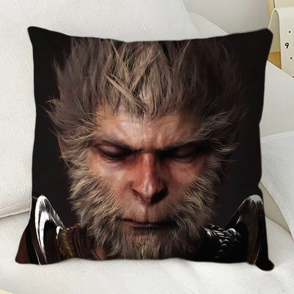 Blackmyth Wukong Throw Pillow Square Sofa Cushion Office Lunch Rest Cushion Cover