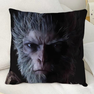 Blackmyth Wukong Throw Pillow Square Sofa Cushion Office Lunch Rest Cushion Cover