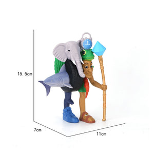 Tung Tung Sahur Figures Funny Tralalero Tralala Desktop Decor Toys