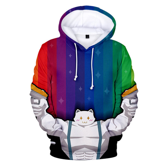 Fortnite Season 10 Hoodie 3D Drawstring Sweatshirt Pullover Cosplay Jumper