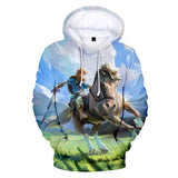 The Legend of Zelda Hoodie 3D All Print Pullover Sweatshirt Unisex