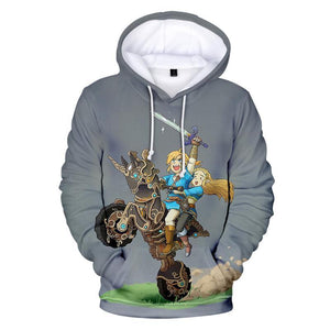 The Legend of Zelda Hoodie 3D All Print Pullover Sweatshirt Unisex