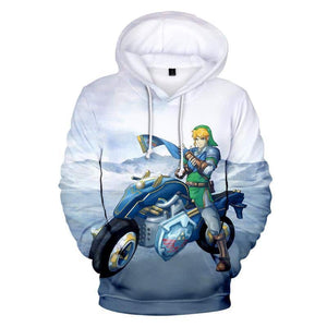 The Legend of Zelda Hoodie 3D All Print Pullover Sweatshirt Unisex