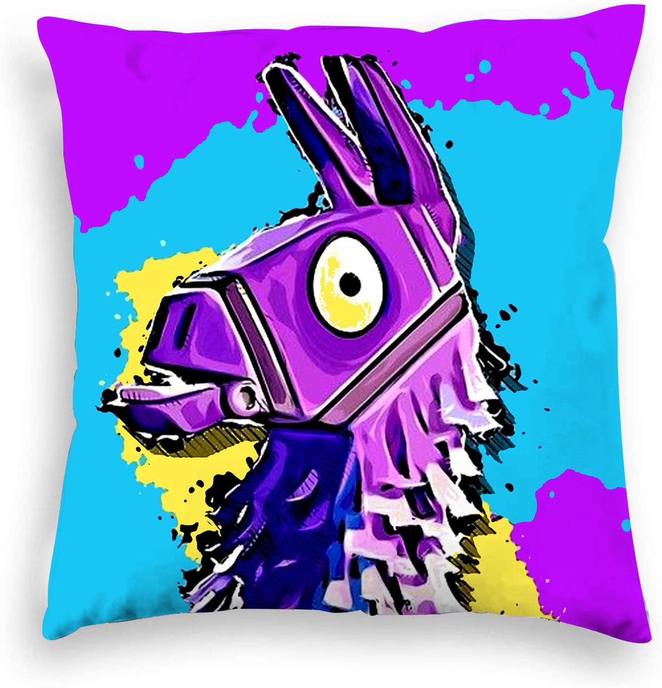 5pcs Fortnite Game Cushion Cover Plush Pillowcase Abox.nz