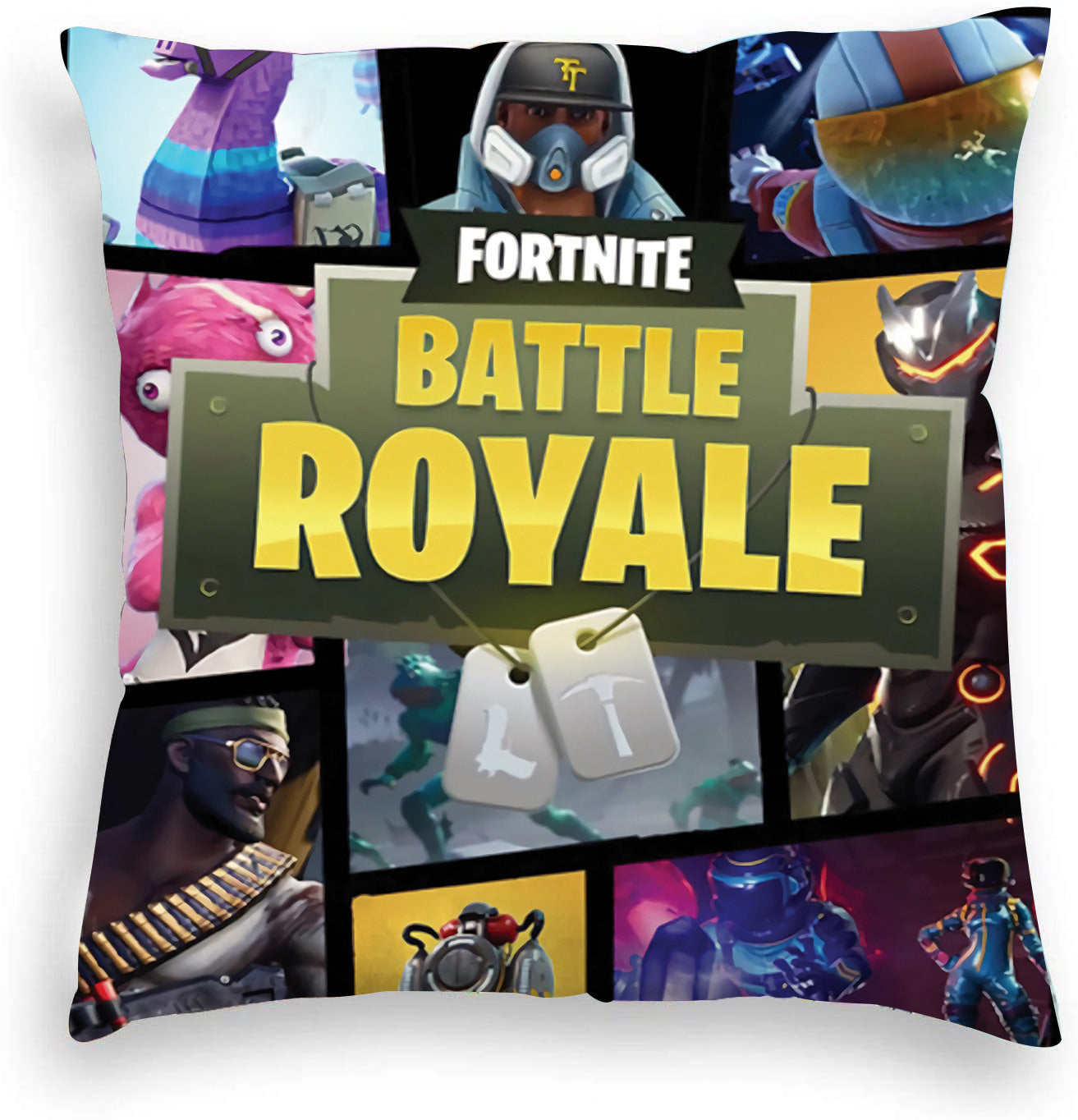 5pcs Fortnite Game Cushion Cover Plush Pillowcase Abox.nz