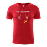 Unisex Funny T-Shirt Are You Drunk Graphic Novelty Summer Tee