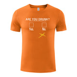 Unisex Funny T-Shirt Are You Drunk Graphic Novelty Summer Tee