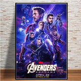 Avengers 4 ENDGAME 2019 Movie Poster Canvas Print Painting Wall Art
