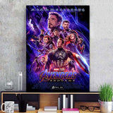 2pcs Avengers Movie Poster Canvas Print Painting Wall Art