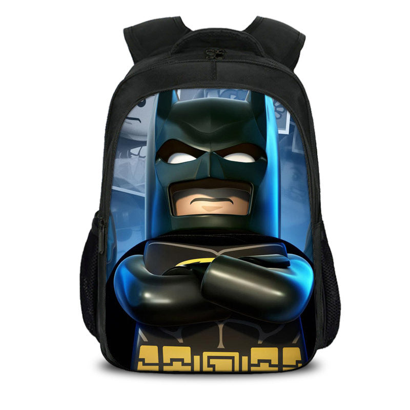 Black Game The Lego Casual Backpack Oxford School Bags Abox.nz