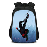 Black Hot Movie SpiderMan Casual Backpack Oxford School Bags