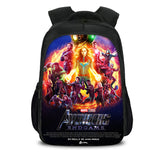 Black Movie The Avengers Casual Backpack Nylon School Bags