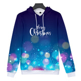 Christmas Casual Hoodies Sports Xmas 3D Graphic Streetwear Tracksuit Jumper for Kids Adults