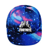 Color Fornite Game Print Blue Galaxy Sun Hat Baseball Cap
