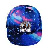 Color Fornite Game Print Blue Galaxy Sun Hat Baseball Cap
