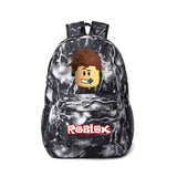 Thunder Lightning Game Roblox Printed Backpack Canvas School Bags