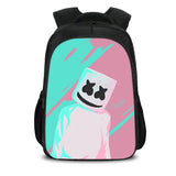DJ Marshmello Casual Backpack Oxford School Bags