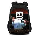 DJ Marshmello Casual Backpack Oxford School Bags
