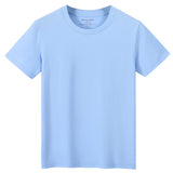 Fashion Summer Short Sleeve Cotton Casual Plain T-shirt