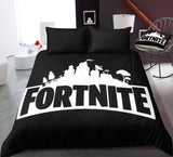 Fortnite Bedding Suit Quilt Cover Set - Soft and Fade Resistant