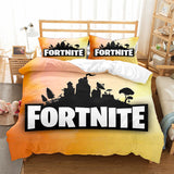 Fortnite Bedding Suit Quilt Cover Set - Soft and Fade Resistant