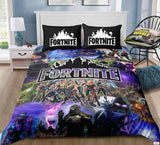 Fortnite Bedding Suit Quilt Cover Set - Soft and Fade Resistant