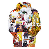 Fortnite Naruto Hoodies 3D Printed Casual Jumper for Kids Teen Adult