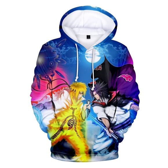 Fortnite Naruto Hoodies 3D Printed Casual Jumper for Kids Teen Adult