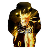 Fortnite Naruto Uzumaki Hoodies 3D Printed Casual Jumper for Kids Teen Adult