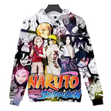 Fortnite Naruto Hoodies 3D Printed Casual Jumper for Kids Teen Adult