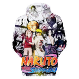 Fortnite Naruto Hoodies 3D Printed Casual Jumper for Kids Teen Adult