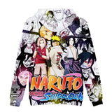 Fortnite Naruto Hoodies 3D Printed Casual Jumper for Kids Teen Adult