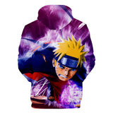 Fortnite Naruto Uzumaki Hoodies 3D Printed Casual Jumper for Kids Teen Adult