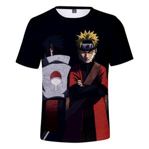 Fortnite Naruto 3D Print T-shirts Sports Summer Top Tees for Kids Teens Adults